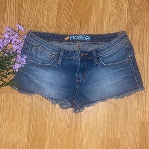Nollie cutoff denim shorts